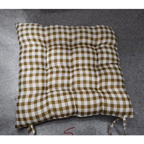 Almohadón con relleno para silla 42 x 42 cm beige