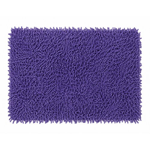 Alfombra 70 x 120 cm pelo largo violeta