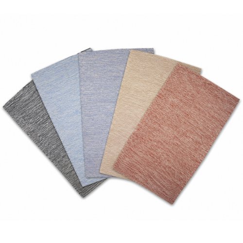 Alfombra 120 x 180 cm jaspeada colores surtidos