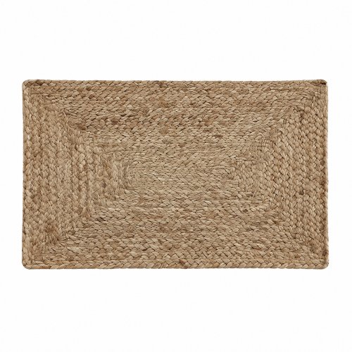 Alfombra trenzada yute natural