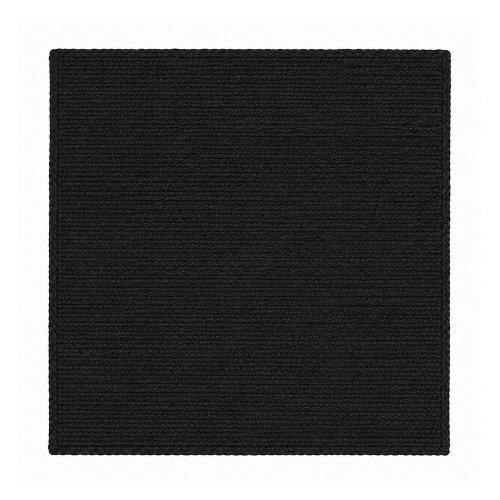 Alfombra 120 x 180 cm yute negro