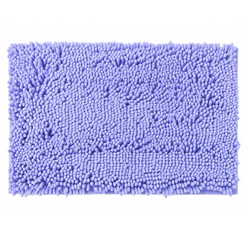 (B0037 - B0173) Alfombra microfibra pelo largo 40 x 60 cm lila