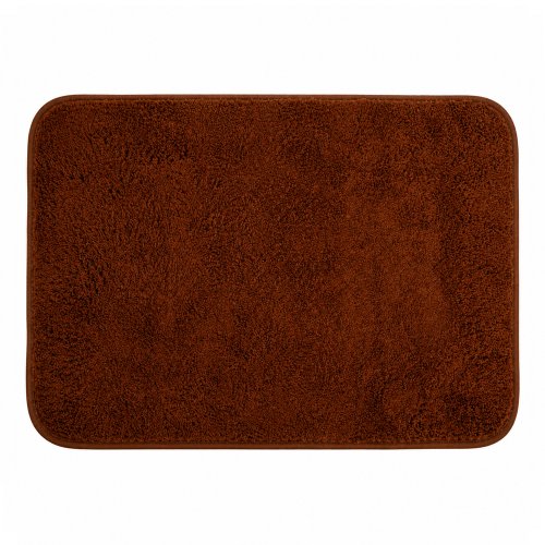 Alfombra baño 40 x 60 cm peluche beige