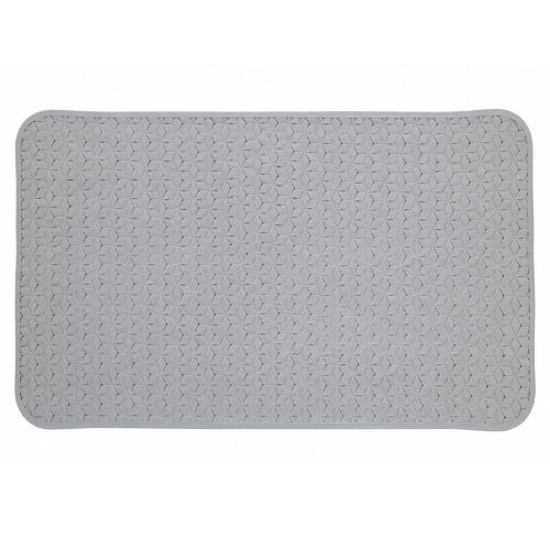 Alfombra de pvc 40 x 70 cm panal gris
