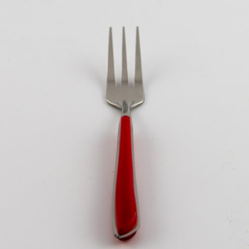 Set x6 tenedores copetin 15cm rojo