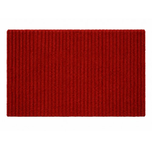 Felpudo 38 x 58 cm felpa rojo