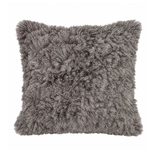 Funda de almohadón 45 x 45 cm pelo medio surtidos 2 grises