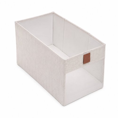 Organizador con visor 18 x 18 x 36 cm jaspeado natural