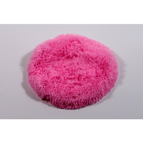 Cobertor de inodoro 41 x 36 cm pelo largo rosa